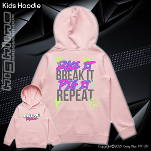 Hoodie - Mint Piglet Race it