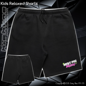 Track Shorts - Mint Piglet Race it