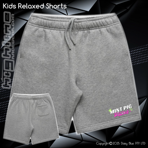 Track Shorts - Mint Piglet Race it