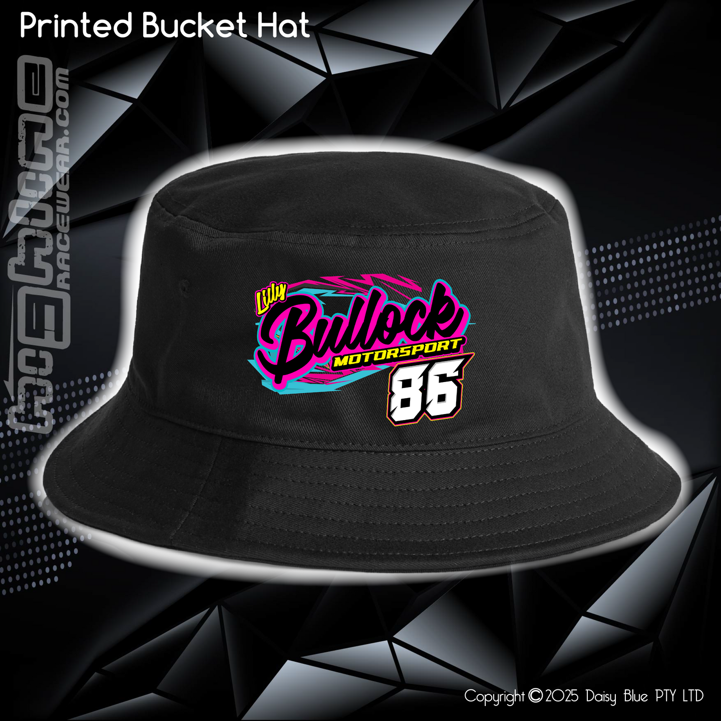 Printed Bucket Hat - Lilly Bullock