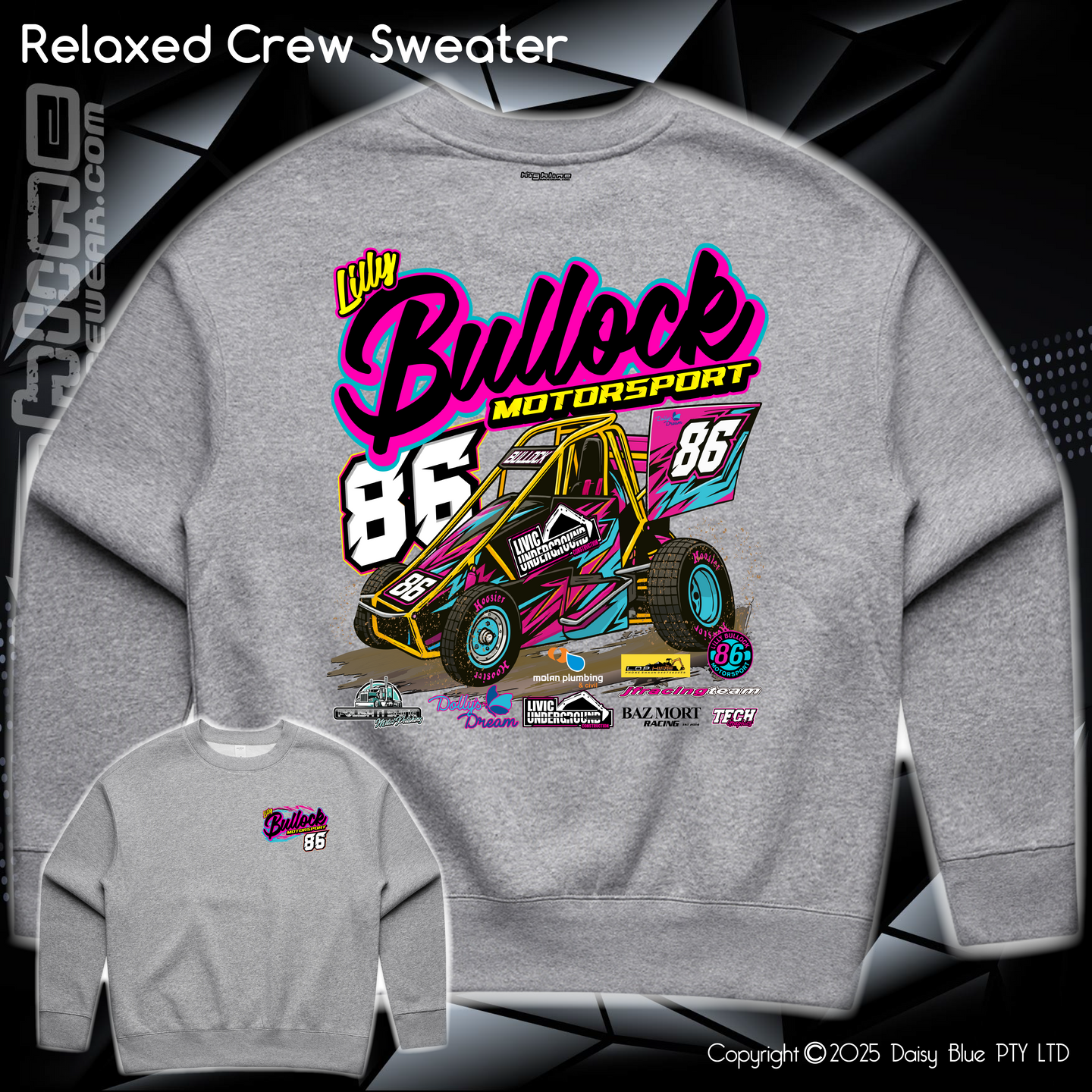 Relaxed Crew Sweater - Lilly Bullock