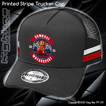 Load image into Gallery viewer, STRIPE Trucker Cap - GUMBOOTS Motorsport
