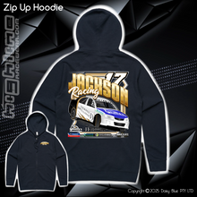 Load image into Gallery viewer, Zip Up Hoodie - Jackson Racing
