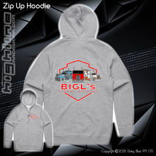 Load image into Gallery viewer, Zip Up Hoodie - Big L's Diesel Repairs
