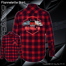 Load image into Gallery viewer, Flannelette Shirt - Big L's Diesel Repairs
