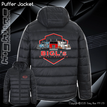 Load image into Gallery viewer, Puffer Jacket - Big L's Diesel Repairs
