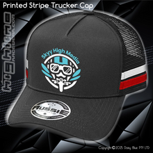 Load image into Gallery viewer, STRIPE Trucker Cap - Skyy High Media
