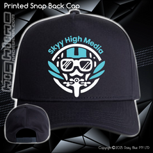 Load image into Gallery viewer, Printed Snap Back CAP - Skyy High Media
