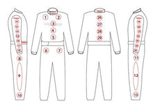 Load image into Gallery viewer, FULL KIT - Adult Custom 6 LAYER Race Suit - SFI 3.2a/15
