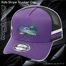 Load image into Gallery viewer, KIDS Stripe Trucker - RCRA Title 2026
