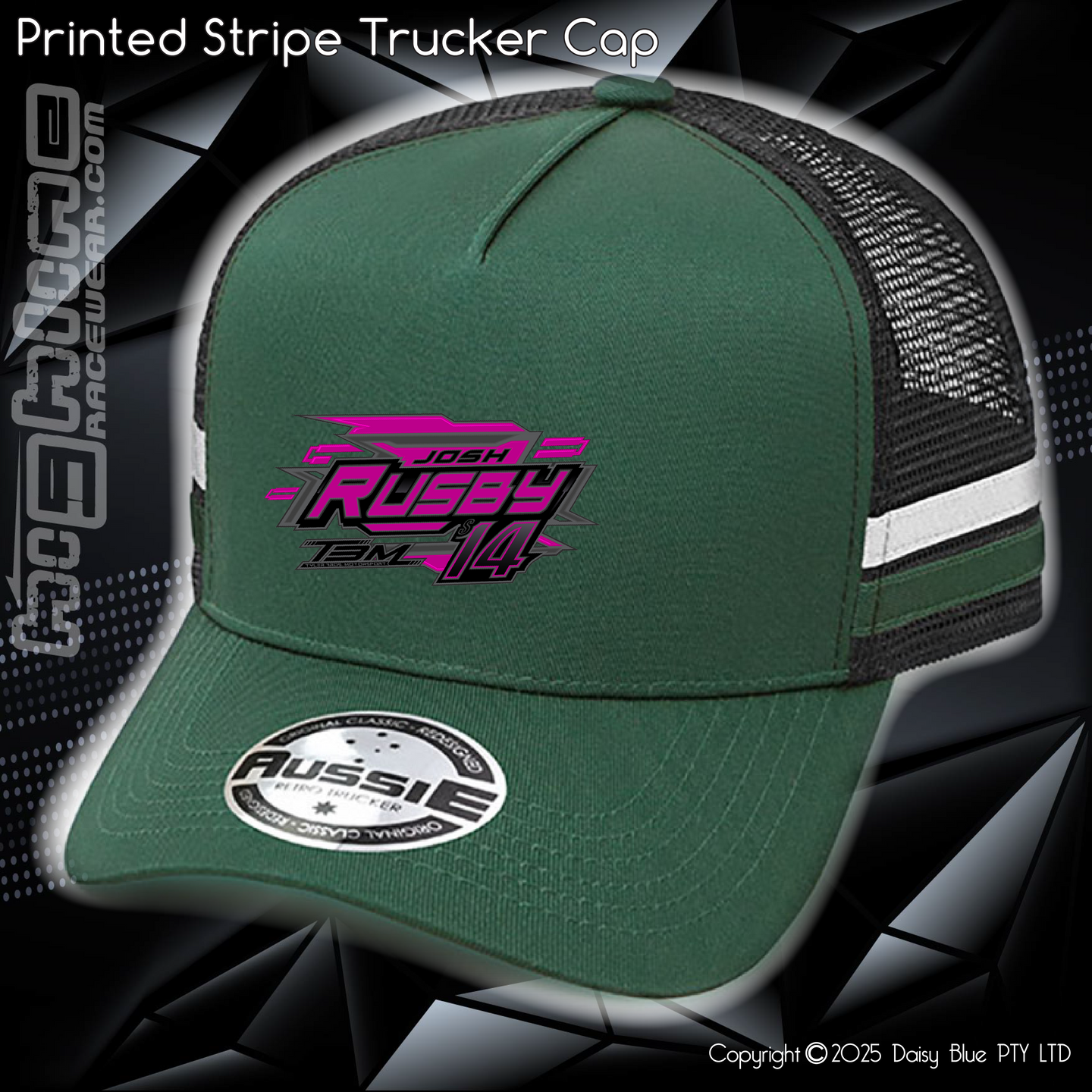 STRIPE Trucker Cap - Tyler Bros. Motorsport