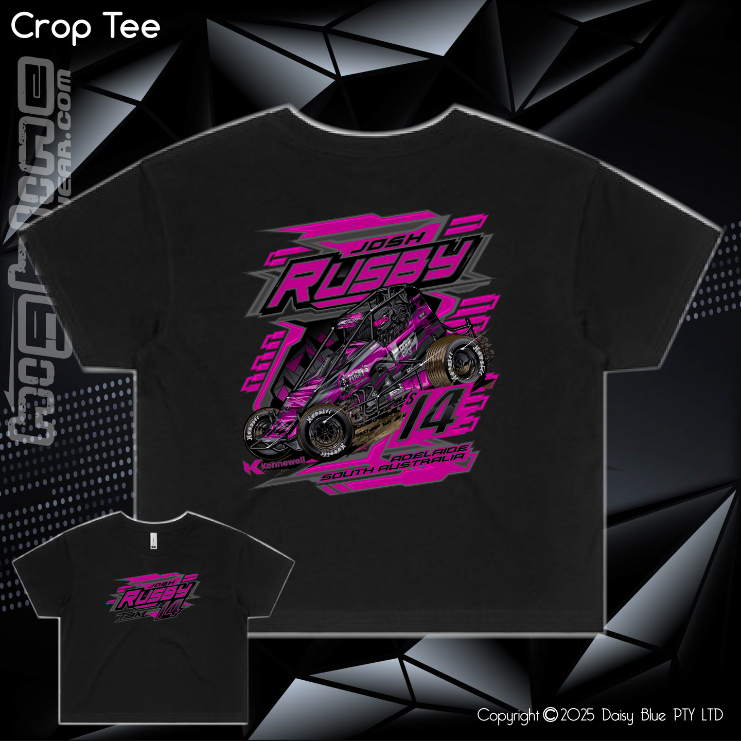 Ladies Crop Tee - Tyler Bros. Motorsport