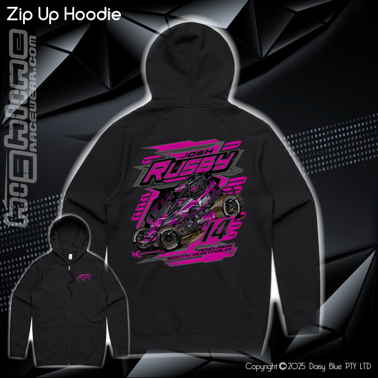 Zip Up Hoodie - Tyler Bros. Motorsport