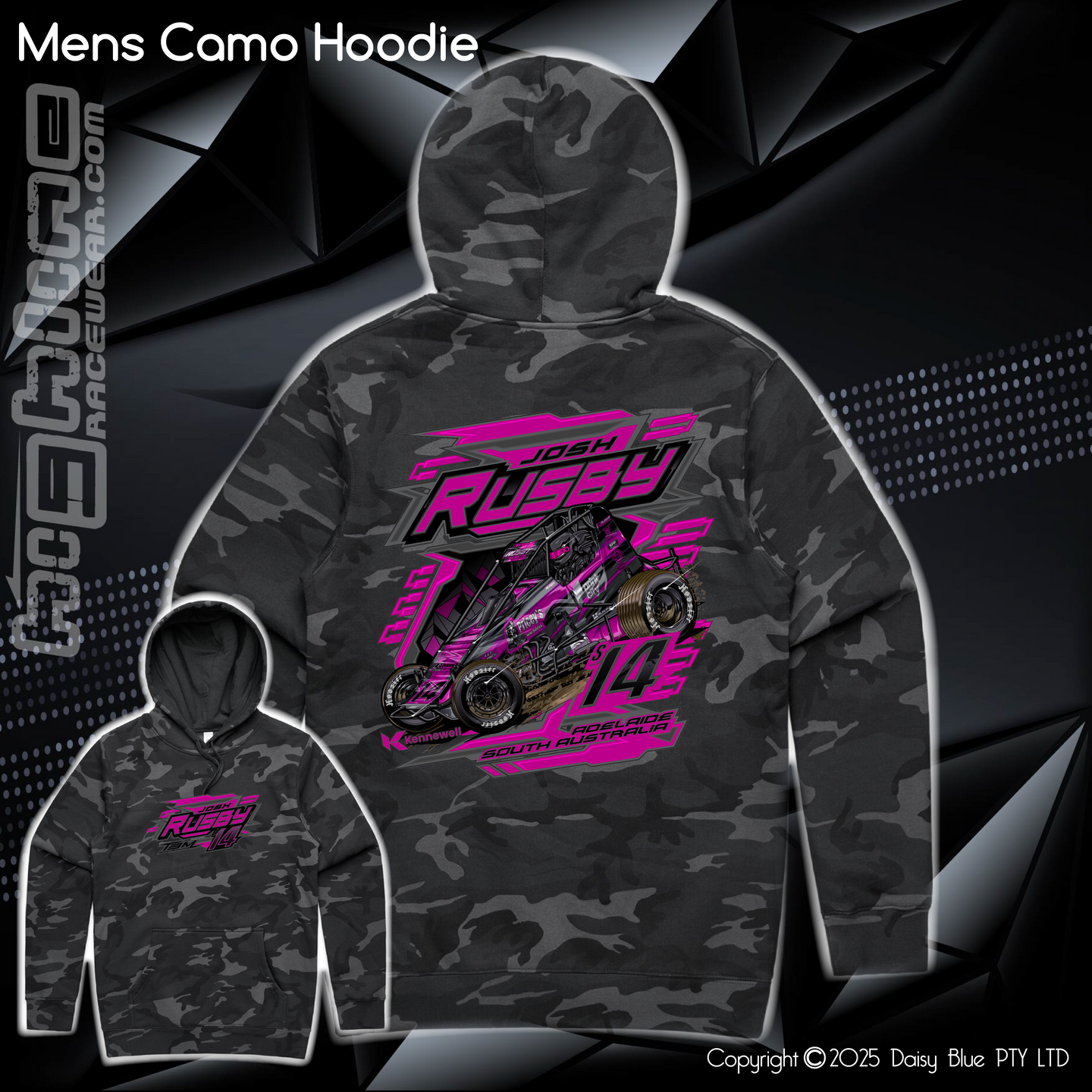 Camo Hoodie - Tyler Bros. Motorsport