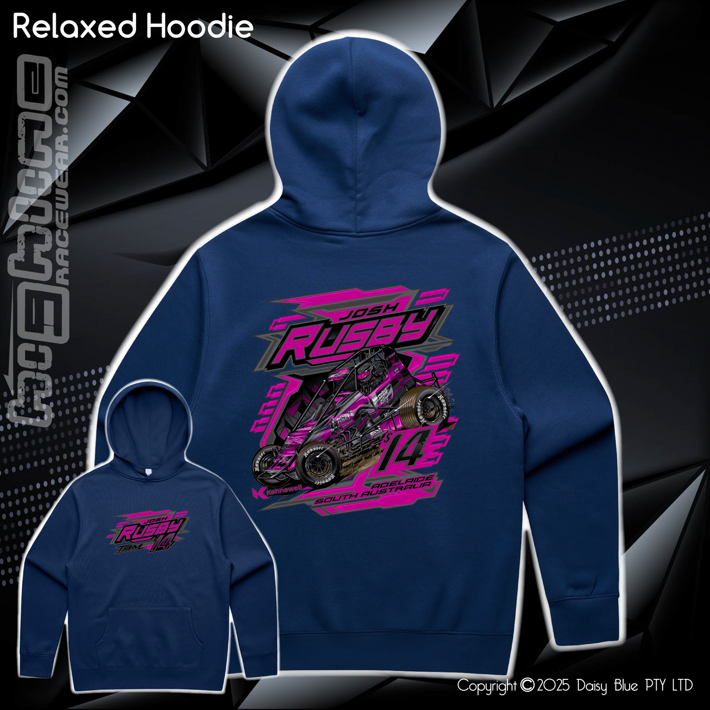 Relaxed Hoodie - Tyler Bros. Motorsport