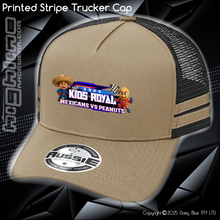 Load image into Gallery viewer, STRIPE Trucker Cap - JQMV Kids Royal 2026
