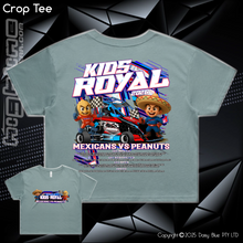 Load image into Gallery viewer, Ladies Crop Tee - JQMV Kids Royal 2026
