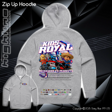 Load image into Gallery viewer, Zip Up Hoodie - JQMV Kids Royal 2026
