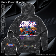 Load image into Gallery viewer, Camo Hoodie - JQMV Kids Royal 2026
