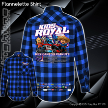 Load image into Gallery viewer, Flannelette Shirt - JQMV Kids Royal 2026
