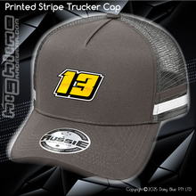 Load image into Gallery viewer, STRIPE Trucker Cap - Drew Ogle
