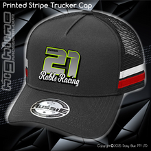 Load image into Gallery viewer, STRIPE Trucker Cap - Robls Racing
