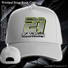 Load image into Gallery viewer, Printed Snap Back CAP - Robls Racing
