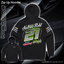 Load image into Gallery viewer, Zip Up Hoodie - Robls Racing
