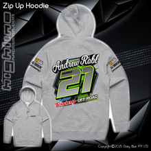 Load image into Gallery viewer, Zip Up Hoodie - Robls Racing
