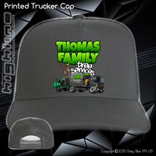 Load image into Gallery viewer, Printed Trucker Cap - Thomas Family Tree Services

