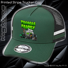 Load image into Gallery viewer, STRIPE Trucker Cap - Thomas Family Tree Services
