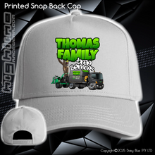 Load image into Gallery viewer, Printed Snap Back CAP - Thomas Family Tree Services
