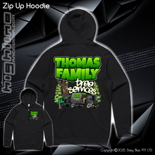 Load image into Gallery viewer, Zip Up Hoodie - Thomas Family Tree Services
