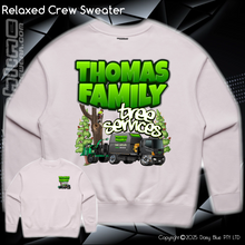 Load image into Gallery viewer, Relaxed Crew Sweater - Thomas Family Tree Services
