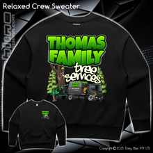 Load image into Gallery viewer, Relaxed Crew Sweater - Thomas Family Tree Services
