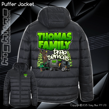 Load image into Gallery viewer, Puffer Jacket - Thomas Family Tree Services
