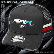Load image into Gallery viewer, STRIPE Trucker Cap - Bayley Wilson
