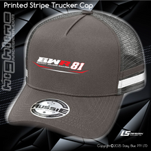 Load image into Gallery viewer, STRIPE Trucker Cap - Bayley Wilson
