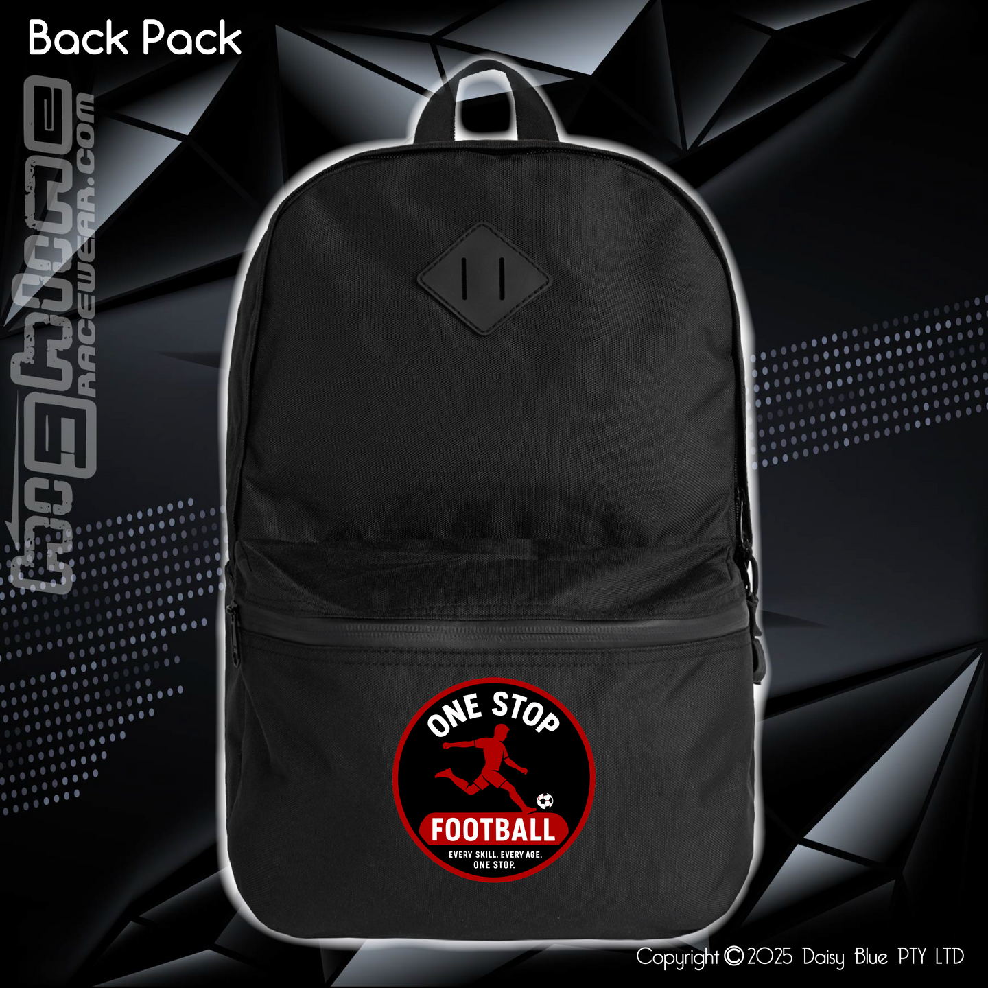 Back Pack - One Stop Football – Highline Racewear
