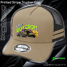 Load image into Gallery viewer, STRIPE Trucker Cap - Ollie 'OL DAWG' Roycroft

