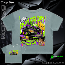 Load image into Gallery viewer, Ladies Crop Tee - Ollie 'OL DAWG' Roycroft
