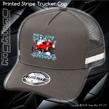 Load image into Gallery viewer, STRIPE Trucker Cap - SDAV Hotrods
