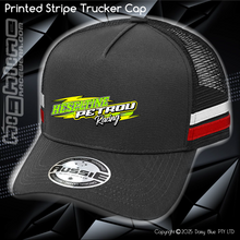 Load image into Gallery viewer, STRIPE Trucker Cap - Heseltine/Petrou Racing
