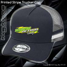 Load image into Gallery viewer, STRIPE Trucker Cap - Heseltine/Petrou Racing
