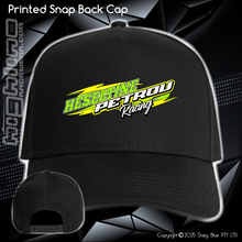 Load image into Gallery viewer, Printed Snap Back CAP - Heseltine/Petrou Racing
