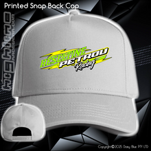 Load image into Gallery viewer, Printed Snap Back CAP - Heseltine/Petrou Racing
