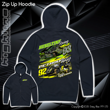 Load image into Gallery viewer, Zip Up Hoodie - Heseltine/Petrou Racing
