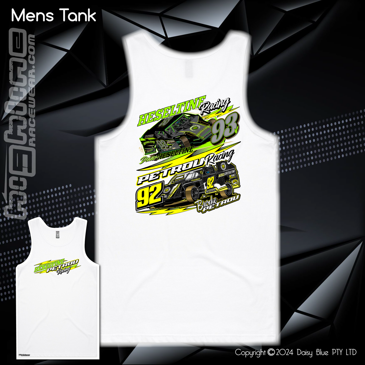 Highline Racing Logo Tank - Heseltine/Petrou Racing – Highline Racewear