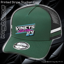 Load image into Gallery viewer, STRIPE Trucker Cap - Mitch Viney
