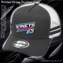 Load image into Gallery viewer, STRIPE Trucker Cap - Mitch Viney
